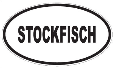 STOCKFISCH - Oval Magnet