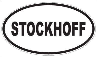 STOCKHOFF - Oval Magnet