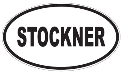 STOCKNER - Oval Magnet