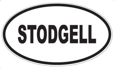STODGELL - Oval Magnet