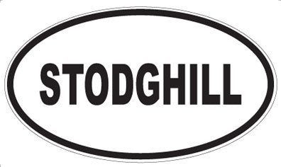 STODGHILL - Oval Magnet