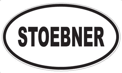 STOEBNER - Oval Magnet