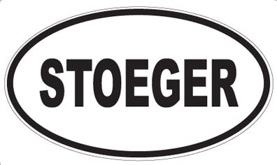 STOEGER - Oval Sticker