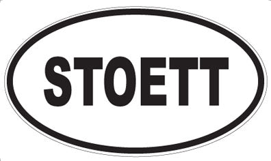 STOETT - Oval Magnet