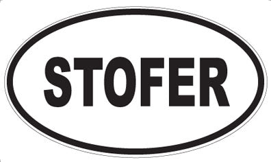 STOFER - Oval Magnet