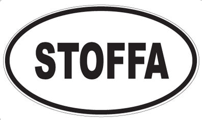 STOFFA - Oval Sticker