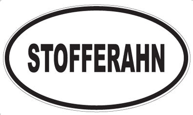 STOFFERAHN - Oval Magnet