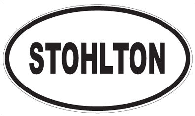 STOHLTON - Oval Magnet