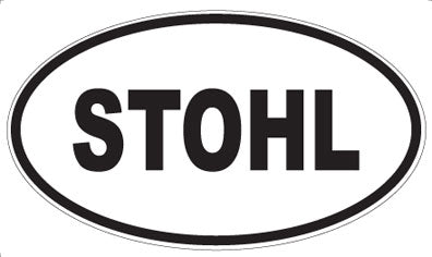 STOHL - Oval Magnet
