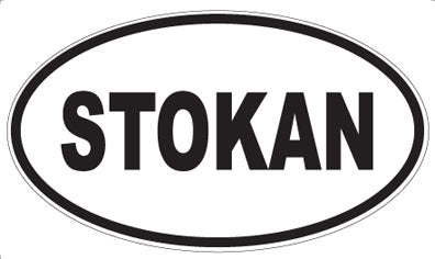 STOKAN - Oval Sticker