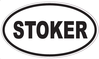 STOKER - Oval Sticker
