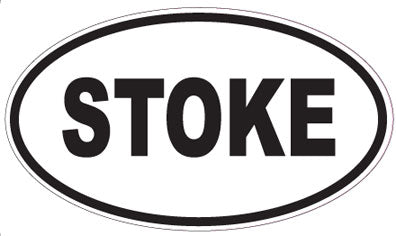 STOKE - Oval Magnet
