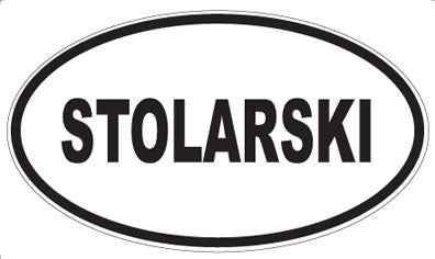 STOLARSKI - Oval Magnet