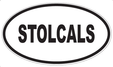 STOLCALS - Oval Magnet