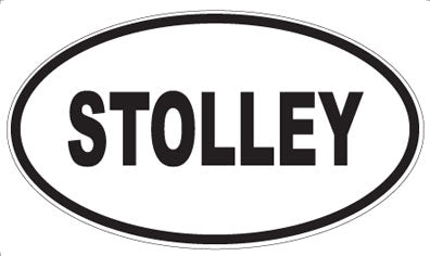STOLLEY - Oval Sticker