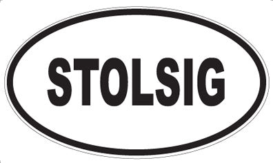 STOLSIG - Oval Magnet