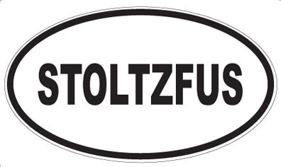 STOLTZFUS - Oval Magnet