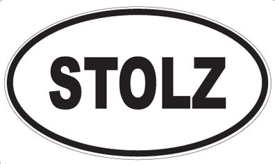 STOLZ - Oval Magnet