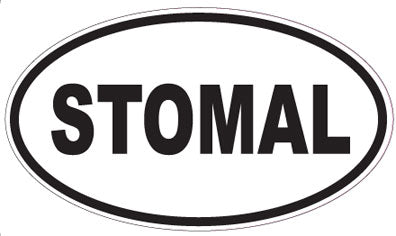 STOMAL - Oval Sticker