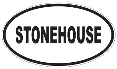 STONEHOUSE - Oval Magnet