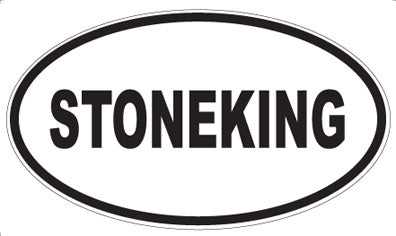 STONEKING - Oval Magnet