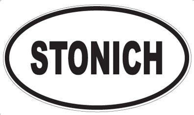STONICH - Oval Magnet