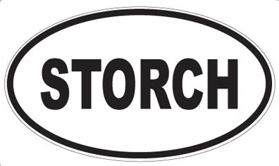 STORCH - Oval Sticker