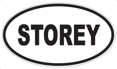 STOREY - Oval Magnet