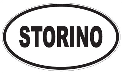 STORINO - Oval Sticker