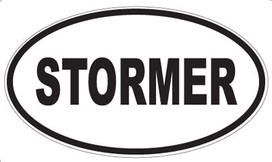 STORMER - Oval Sticker