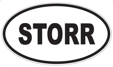 STORR - Oval Magnet