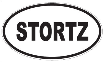 STORTZ - Oval Sticker
