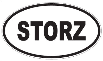 STORZ - Oval Sticker