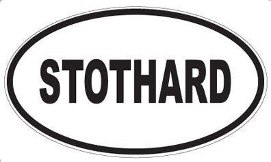 STOTHARD - Oval Magnet