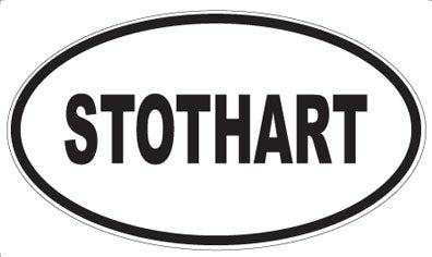 STOTHART - Oval Magnet