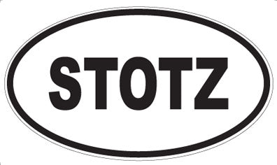 STOTZ - Oval Magnet