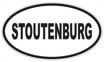 STOUTENBURG - Oval Magnet