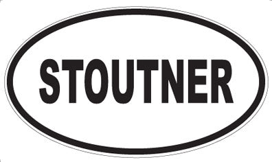 STOUTNER - Oval Magnet