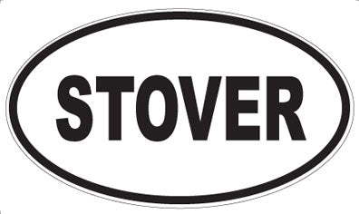 STOVER - Oval Magnet