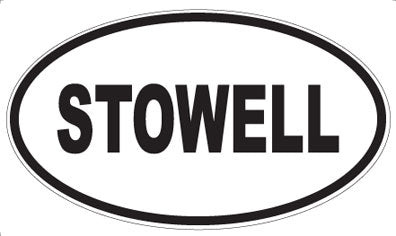 STOWELL - Oval Magnet