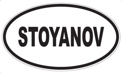 STOYANOV - Oval Magnet