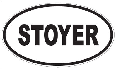 STOYER - Oval Magnet