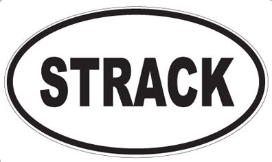 STRACK - Oval Magnet
