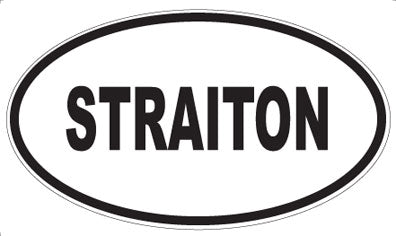 STRAITON - Oval Magnet