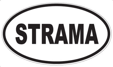STRAMA - Oval Magnet