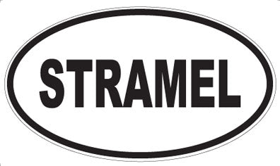 STRAMEL - Oval Magnet