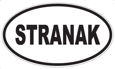 STRANAK - Oval Magnet