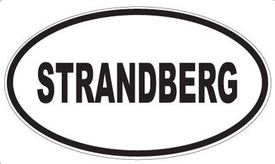 STRANDBERG - Oval Magnet