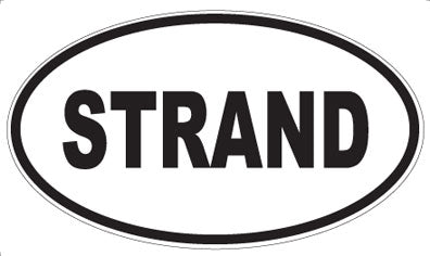 STRAND - Oval Magnet