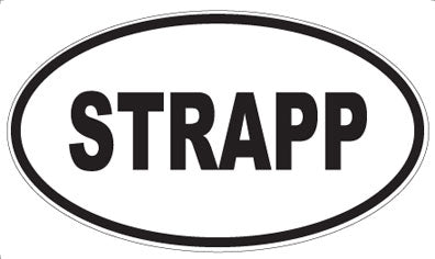 STRAPP - Oval Magnet